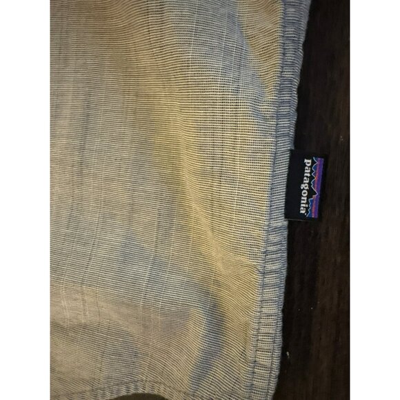 Patagonia Organic Cotton Long Sleeve Button-Up Shirt Size L - Picture 6 of 8